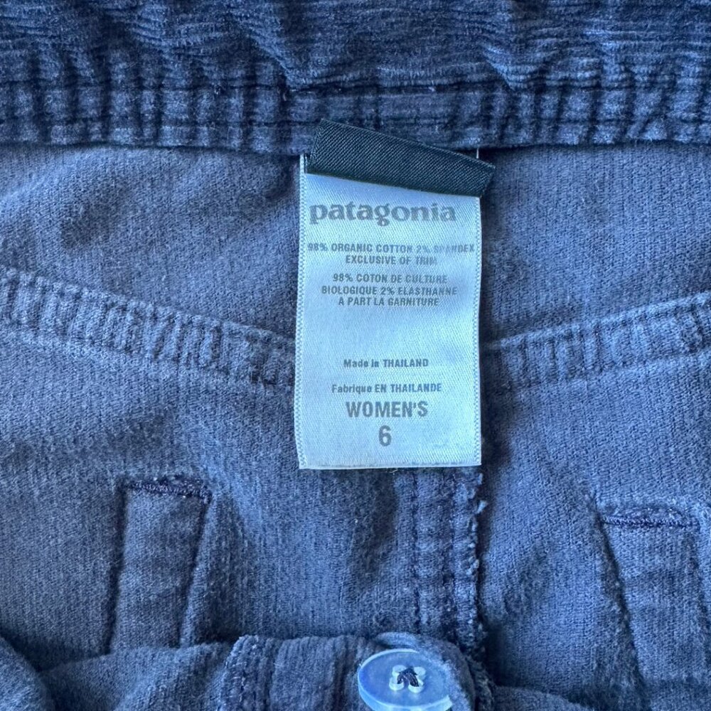 Patagonia Navy Corduroy Cargo Mini Skirt - Picture 5 of 5